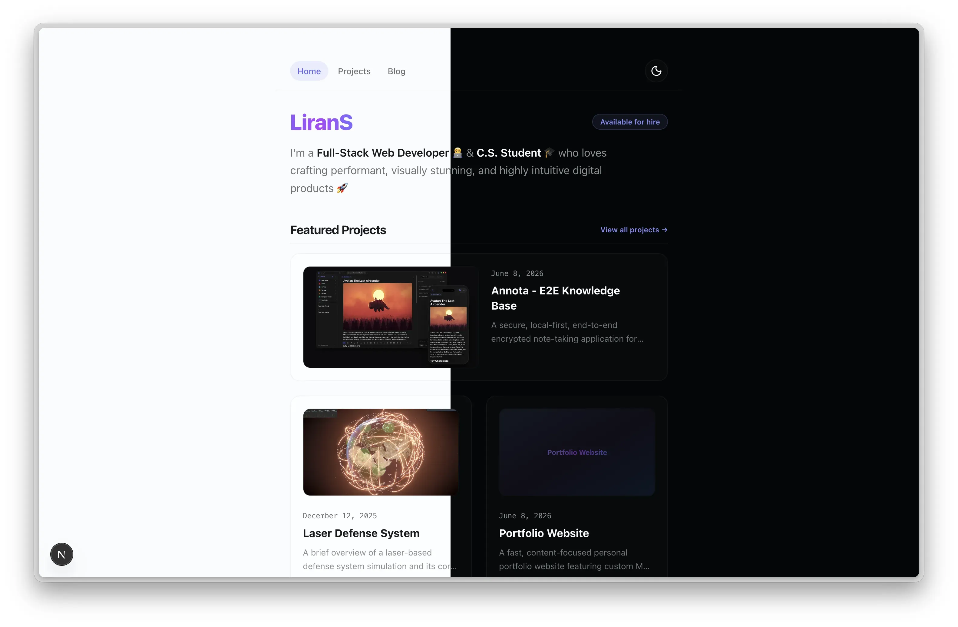 Portfolio Website