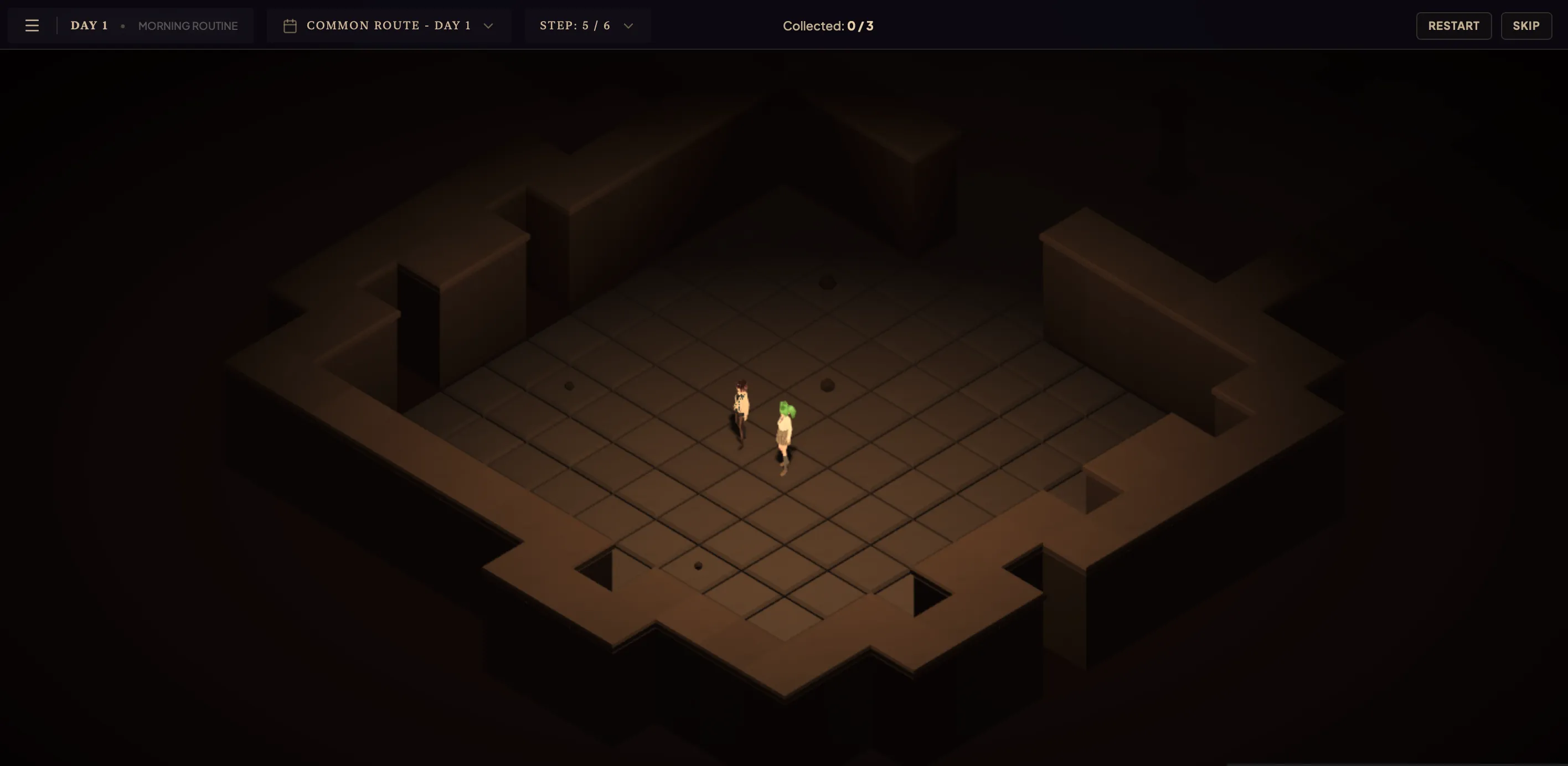 3D Visual Novel Engine